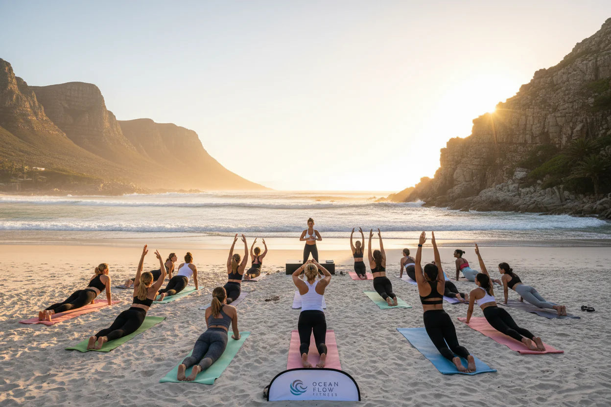 beach yoga 