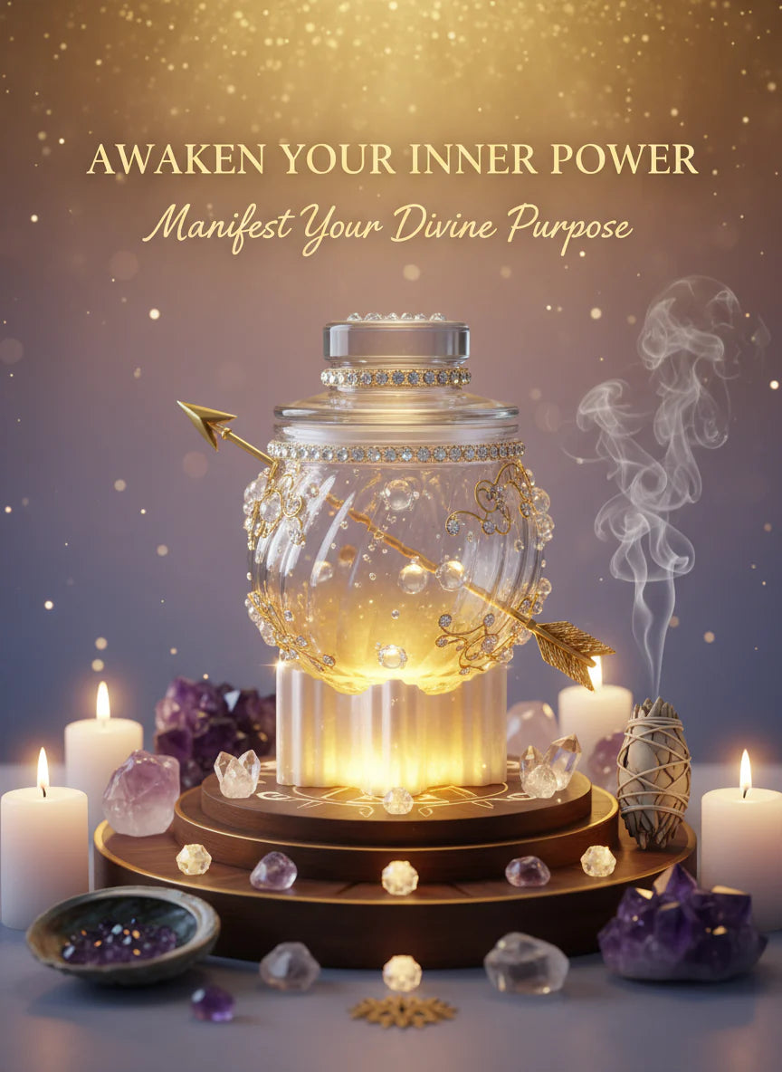 glass jar for manifestation